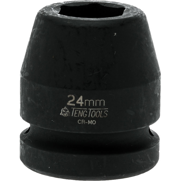 1" Drive Regular Impact Socket 24mm
